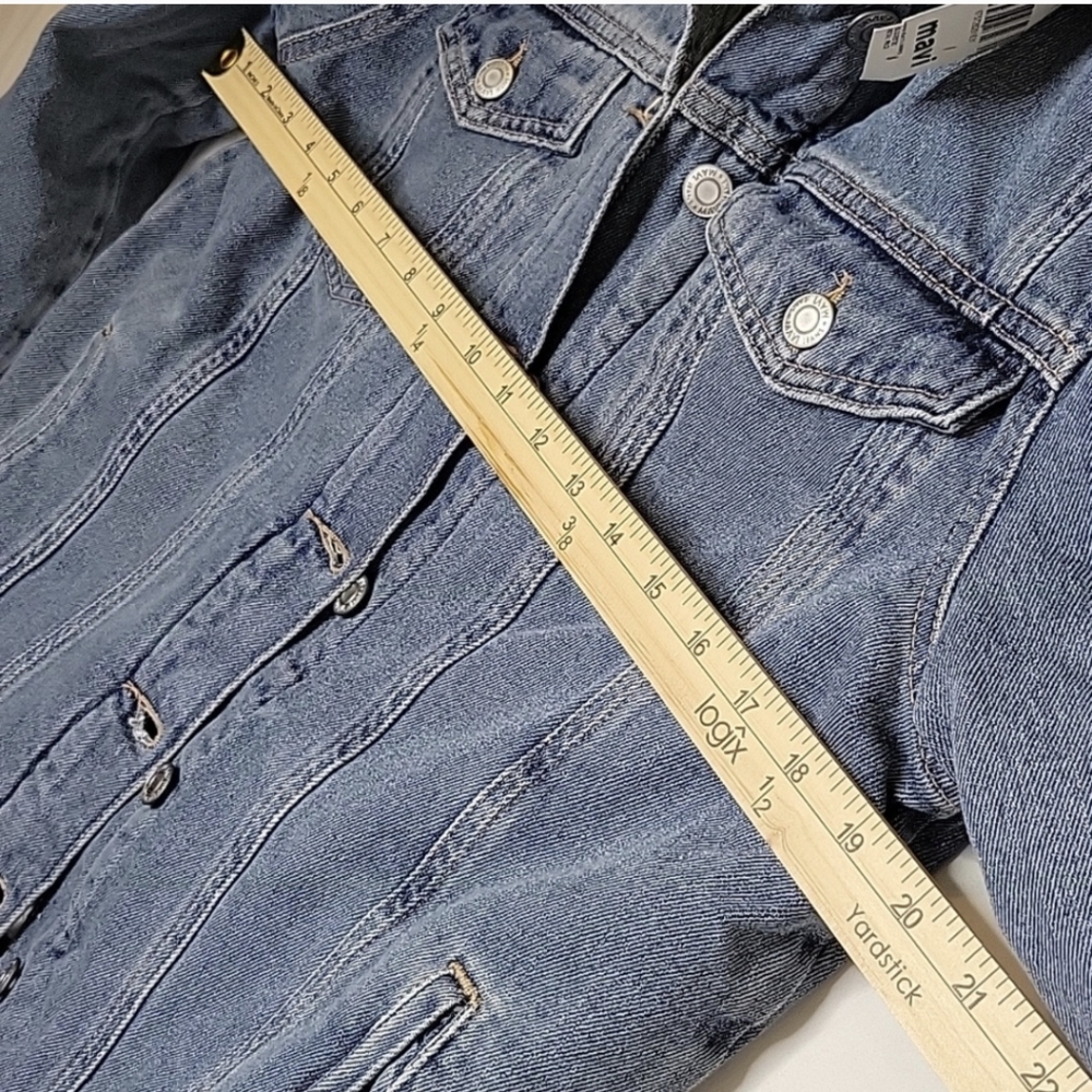 NWT Men's Mavi Denim Sherpa Jacket. $155 Retail Price - Small - Picture 4 of 13